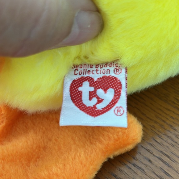 1993 AND 1995 TY BEANIE BUDDY QUACKERS & 2 BEANIE BABY QUACKERS - Picture 16 of 17